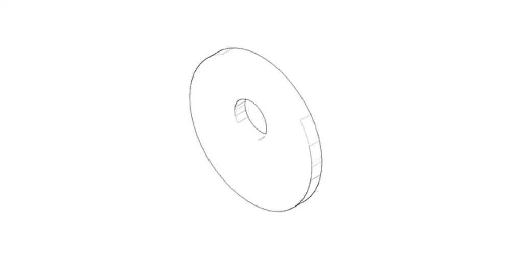 DORNBRACHT Scheibe mit Verzahnung ERSATZTEILE 093011193 D. 12 x 1 mm, 09301119390 Galeriebild 1